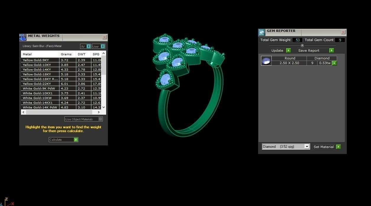 Solitaire Ring Version 1 SR26 3D model_6