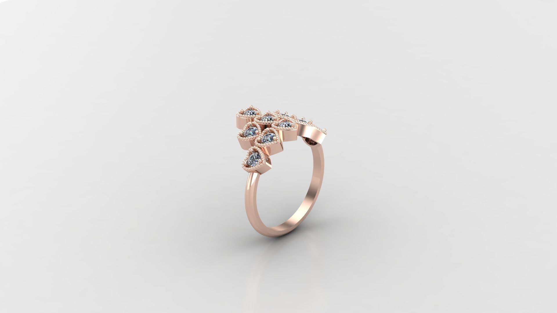 Solitaire Ring Version 1 SR26 3D model_1