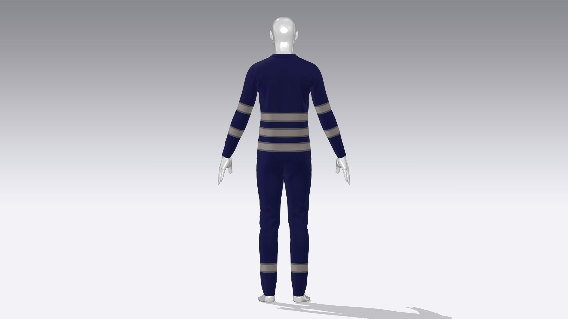 Climber Outfit Low-poly 3D model_6