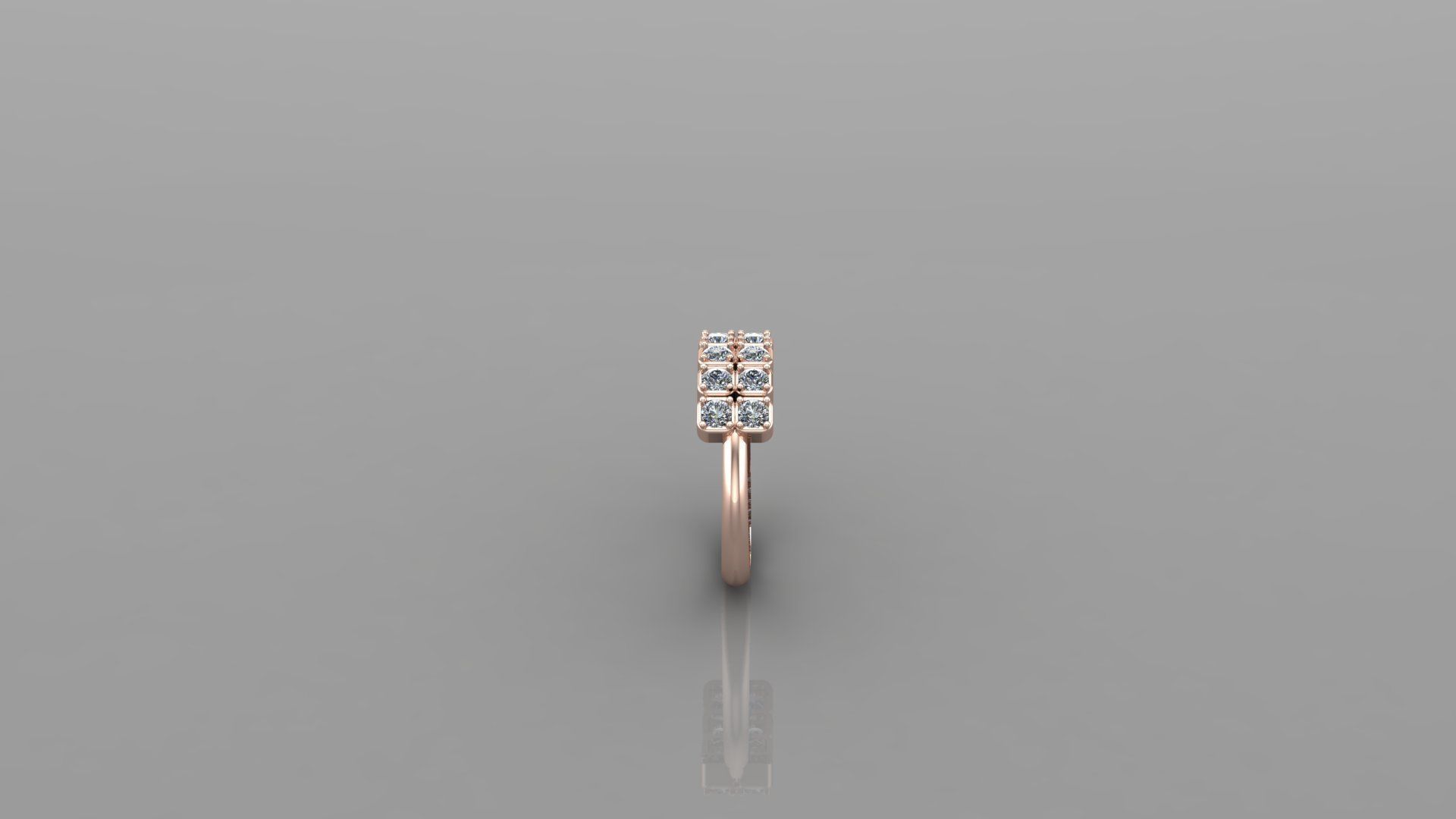 Solitaire Ring Version 1 SR10 3D model_2