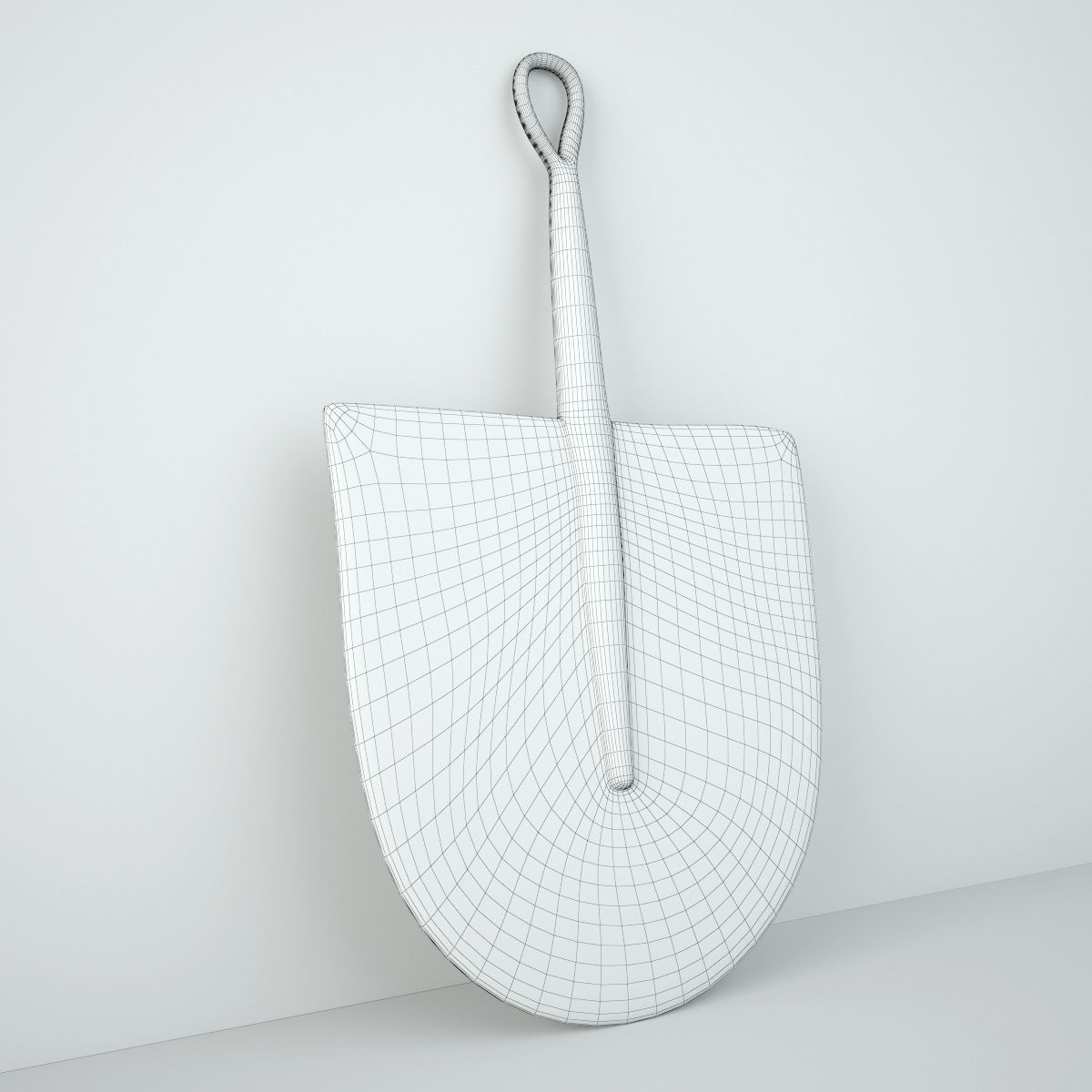 African Handwoven Fan 21 3D model_4