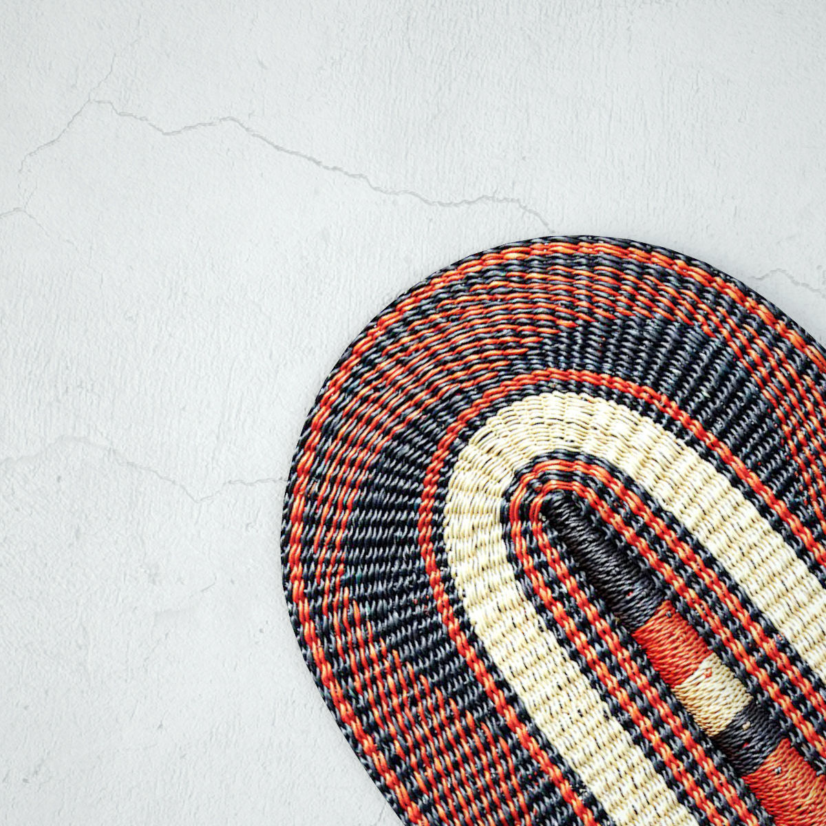 African Handwoven Fan 21 3D model_5