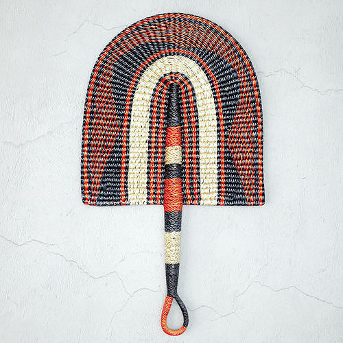 African Handwoven Fan 21 3D model