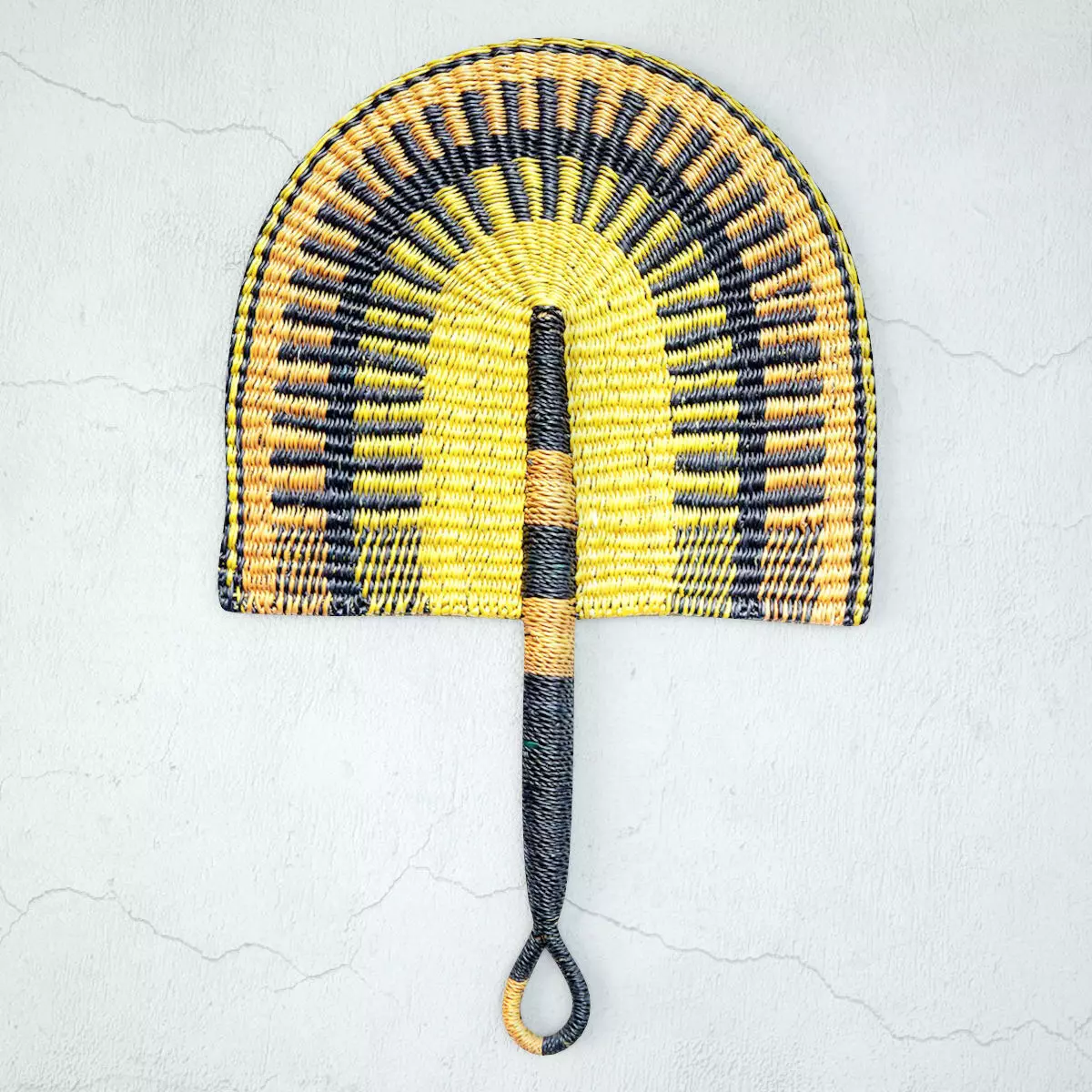 African Handwoven Fan 25 3D model_0