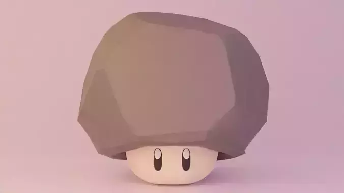 Rock Mushroom Mario