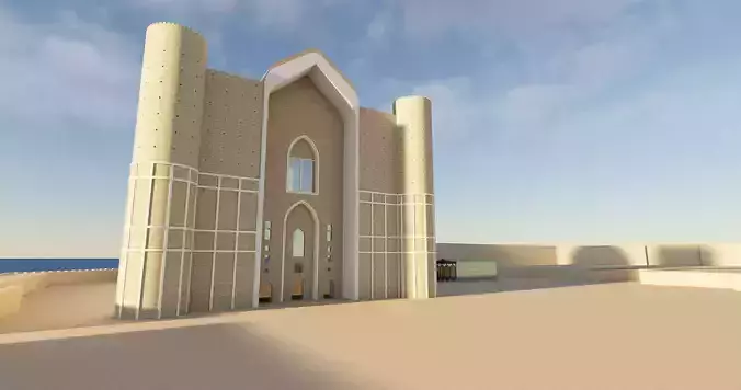 Mosque 3d model