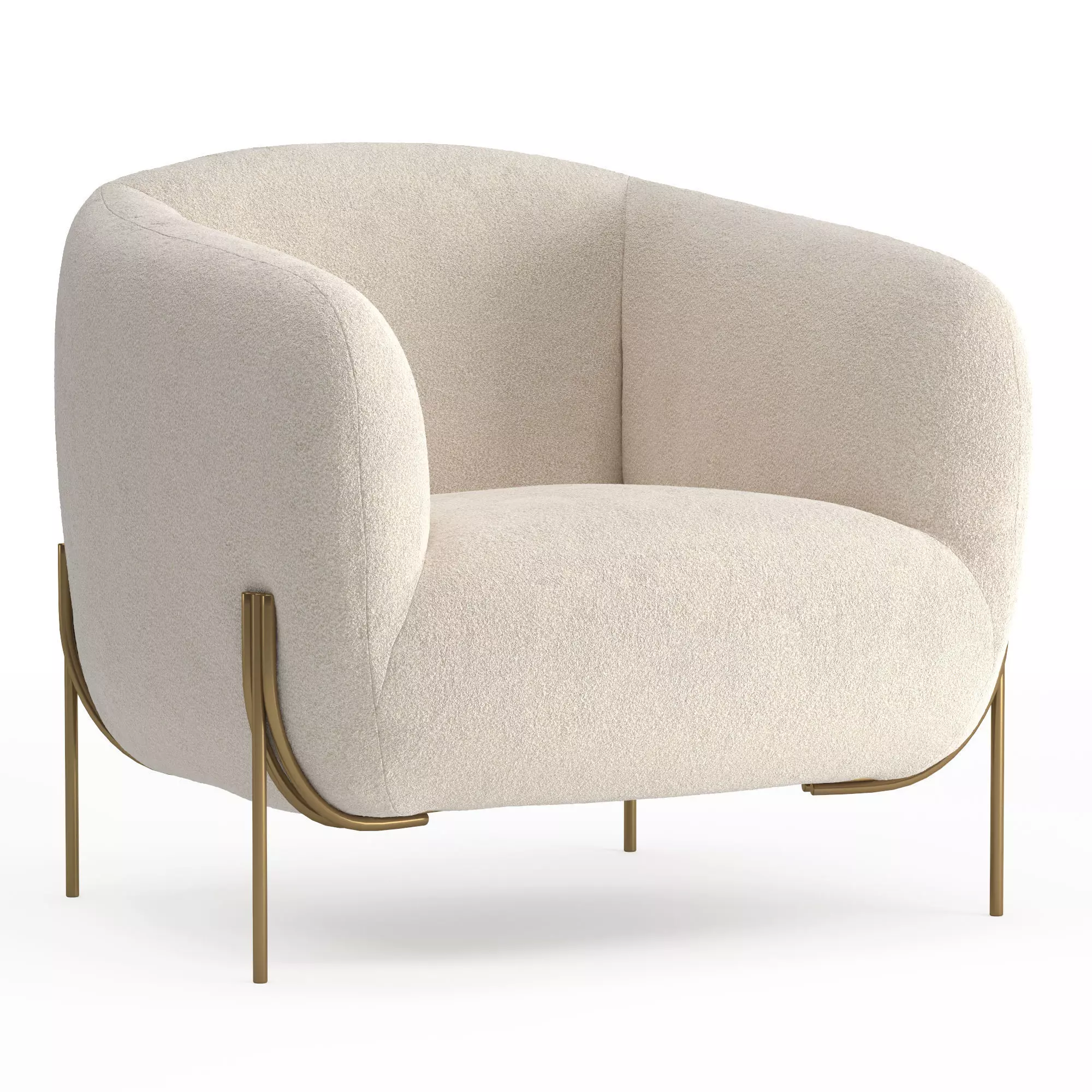 Sabaitalia Geo armchair 3D model
