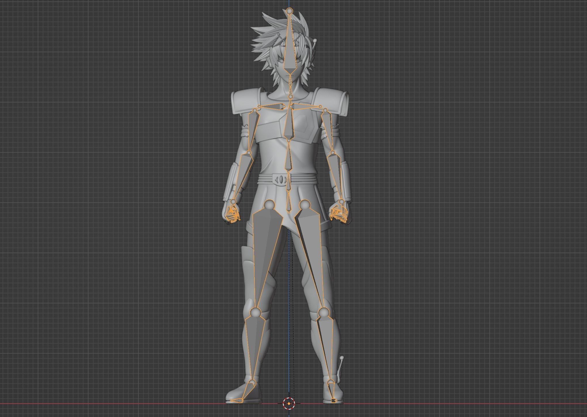 Pegasus Tenma - Saint Seiya 3D model_12