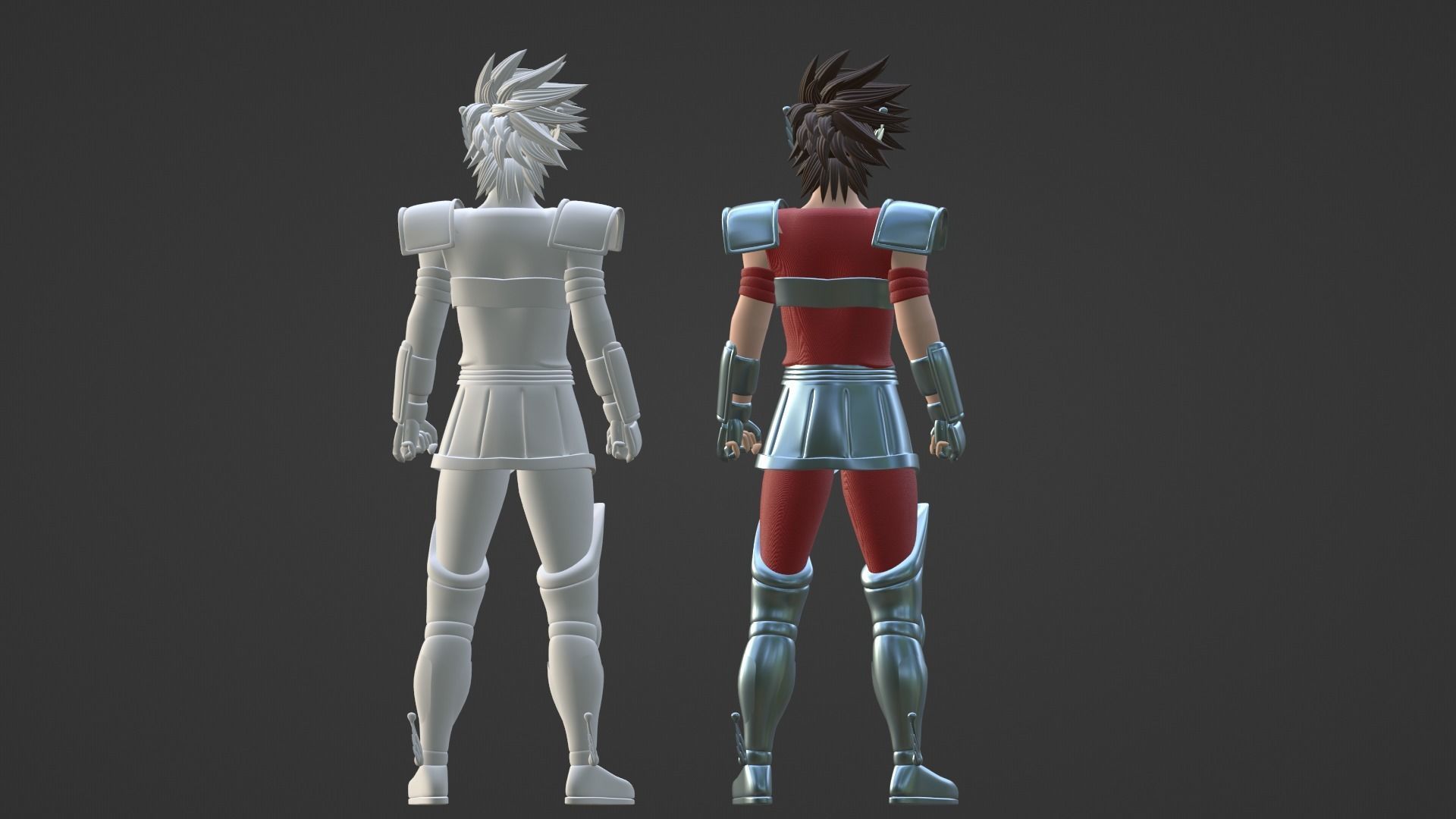 Pegasus Tenma - Saint Seiya 3D model_16