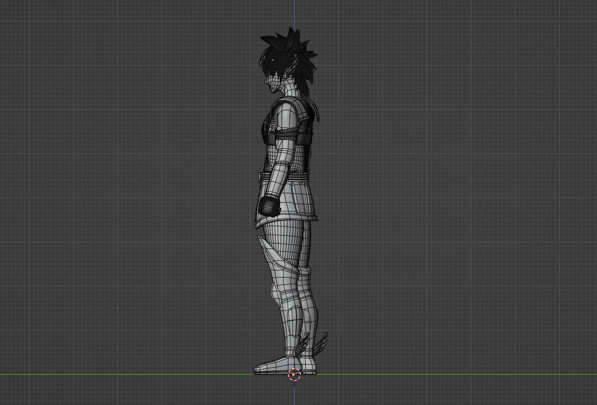 Pegasus Tenma - Saint Seiya 3D model_9