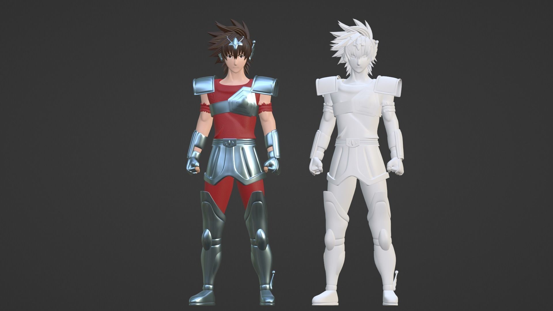 Pegasus Tenma - Saint Seiya 3D model_15