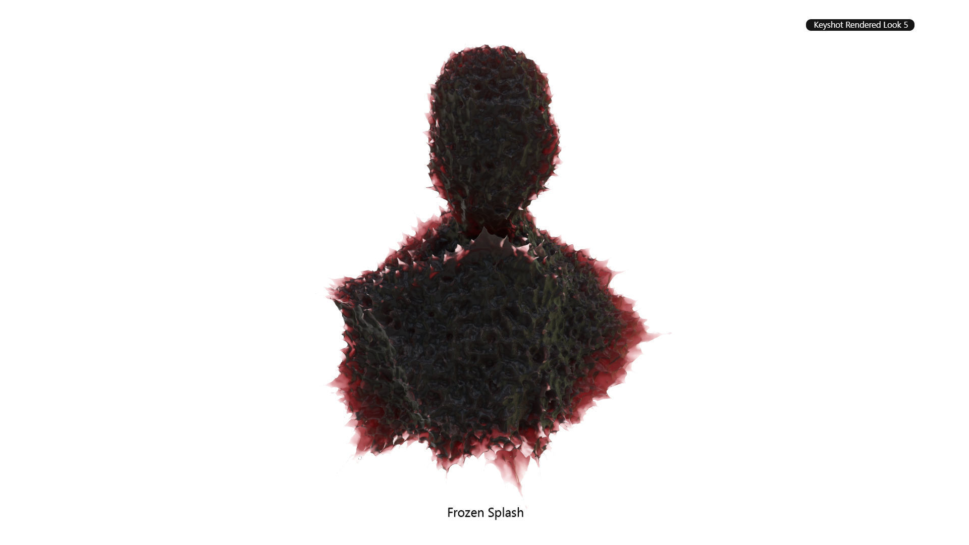 Frozen Splash For 3D Motiongraphics 3D model_4