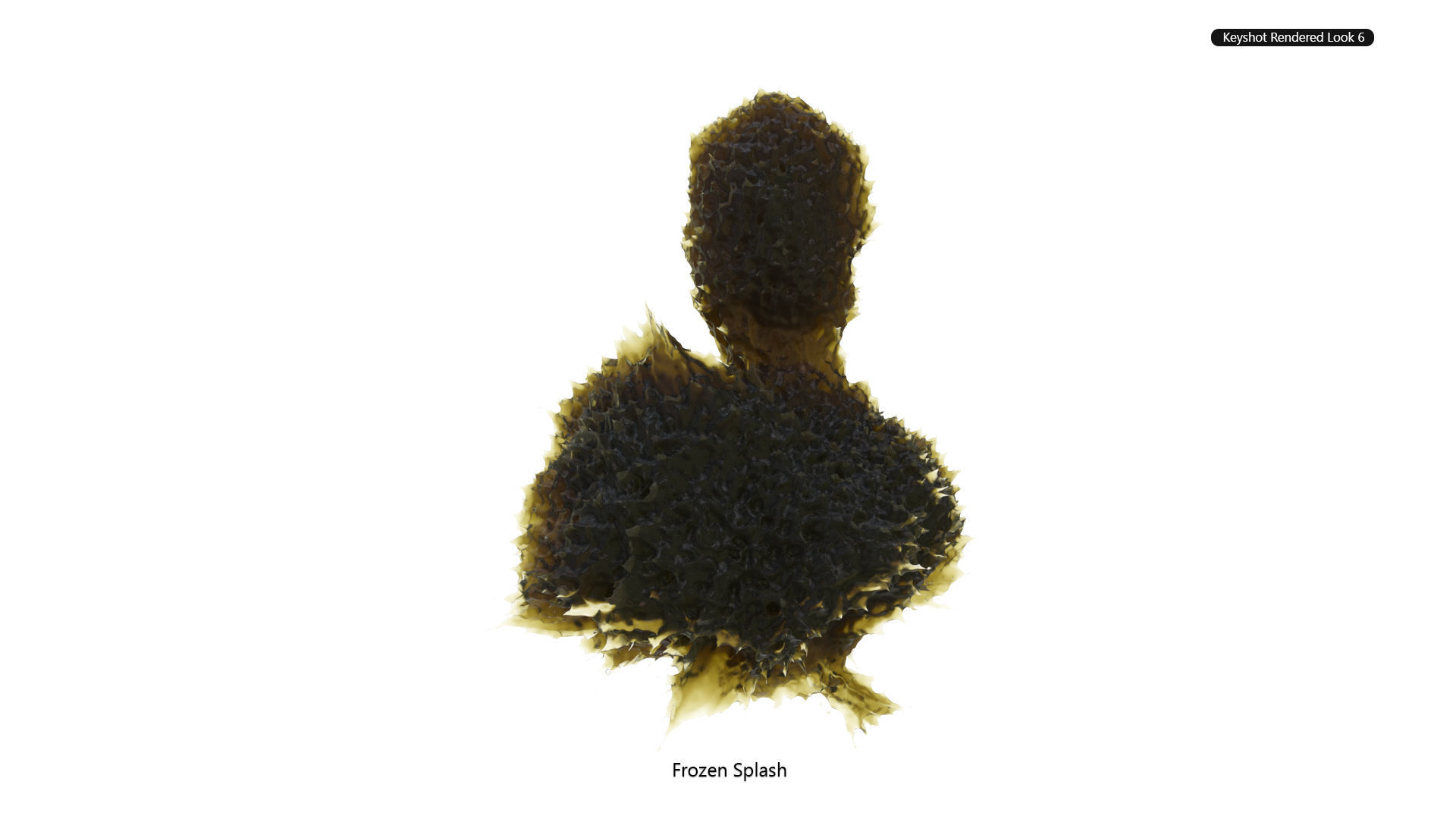 Frozen Splash For 3D Motiongraphics 3D model_5