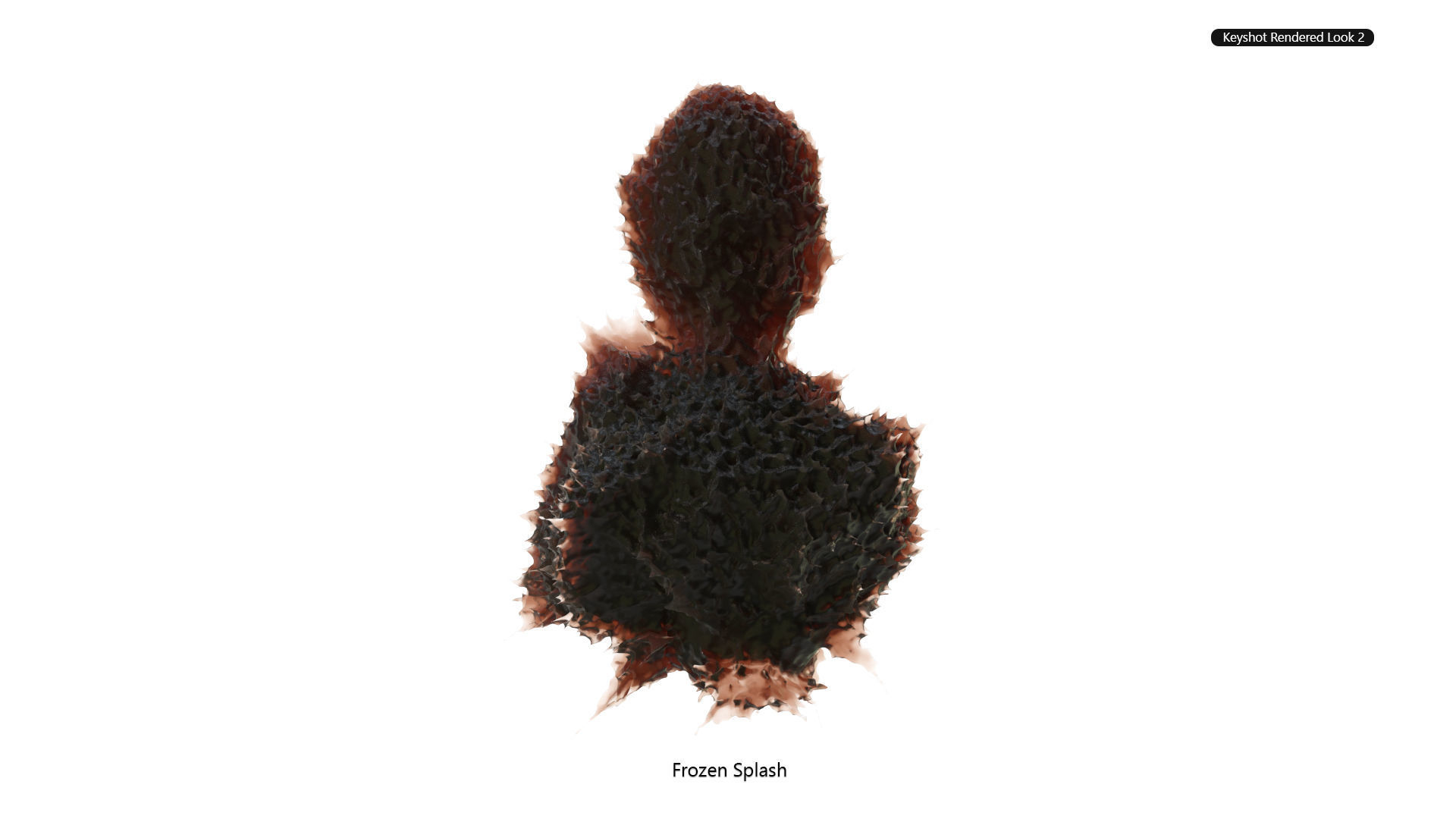 Frozen Splash For 3D Motiongraphics 3D model_1