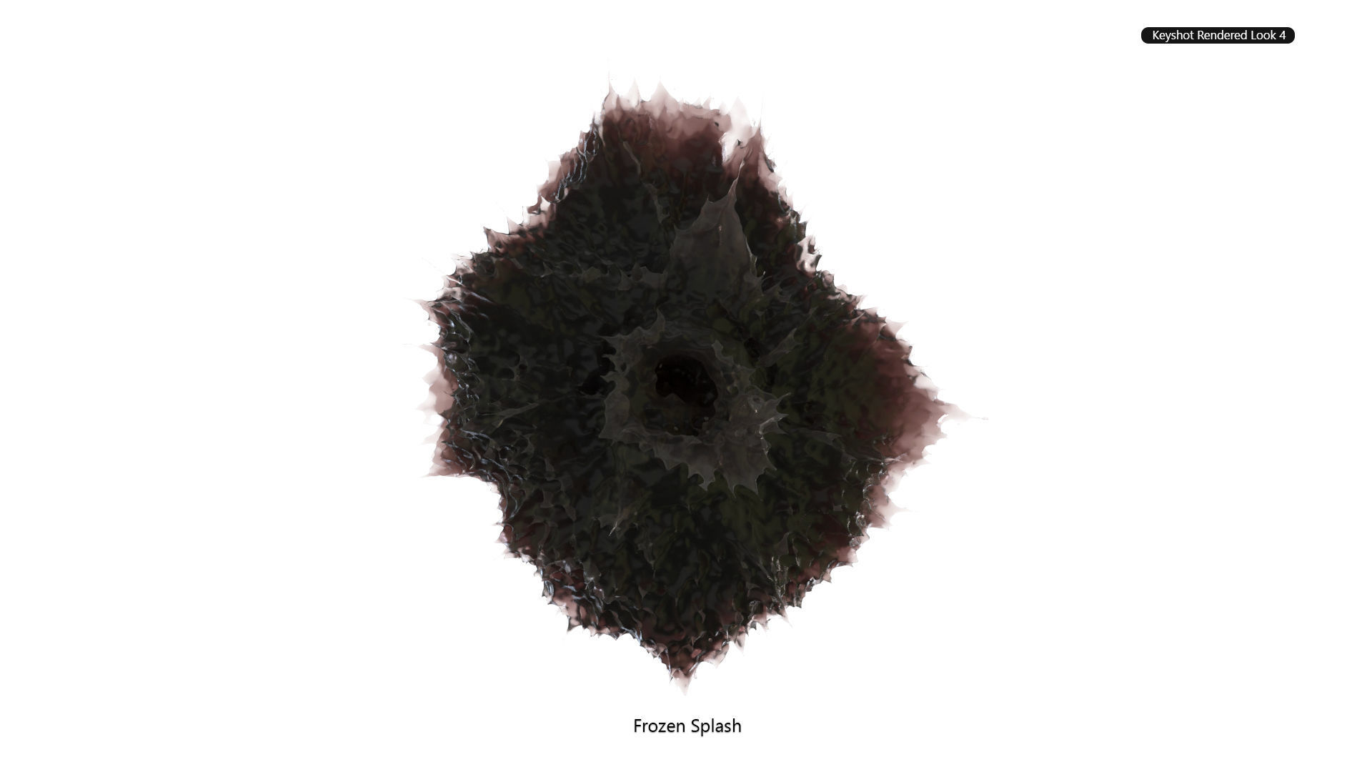 Frozen Splash For 3D Motiongraphics 3D model_3