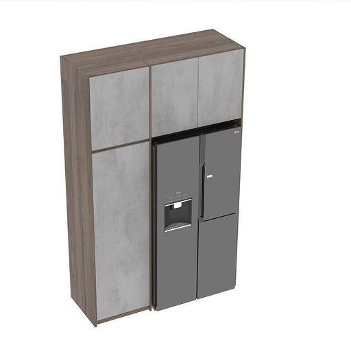 3D model Refrigerator Model VR / AR / lowpoly CGTrader