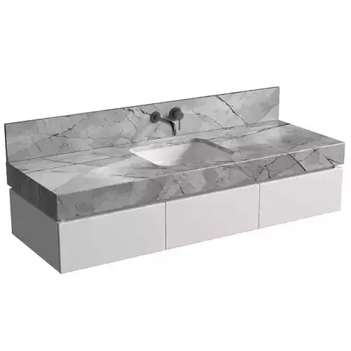 Bathroom furniture  Cabinet washbasin