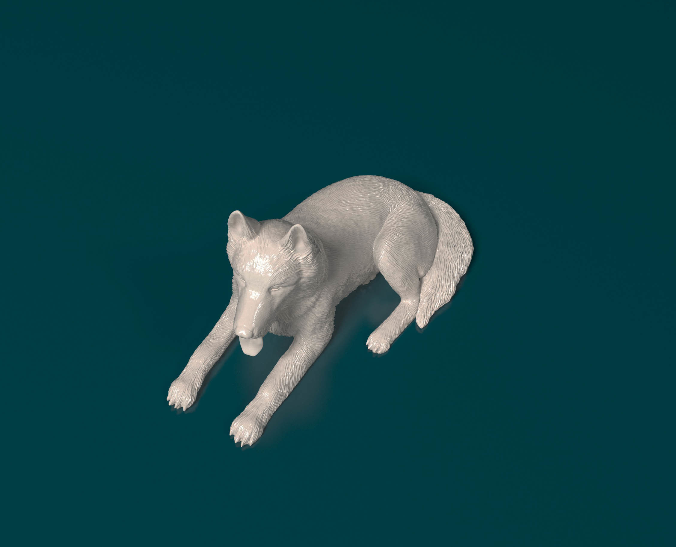 German shepherd 5 3D print model_2