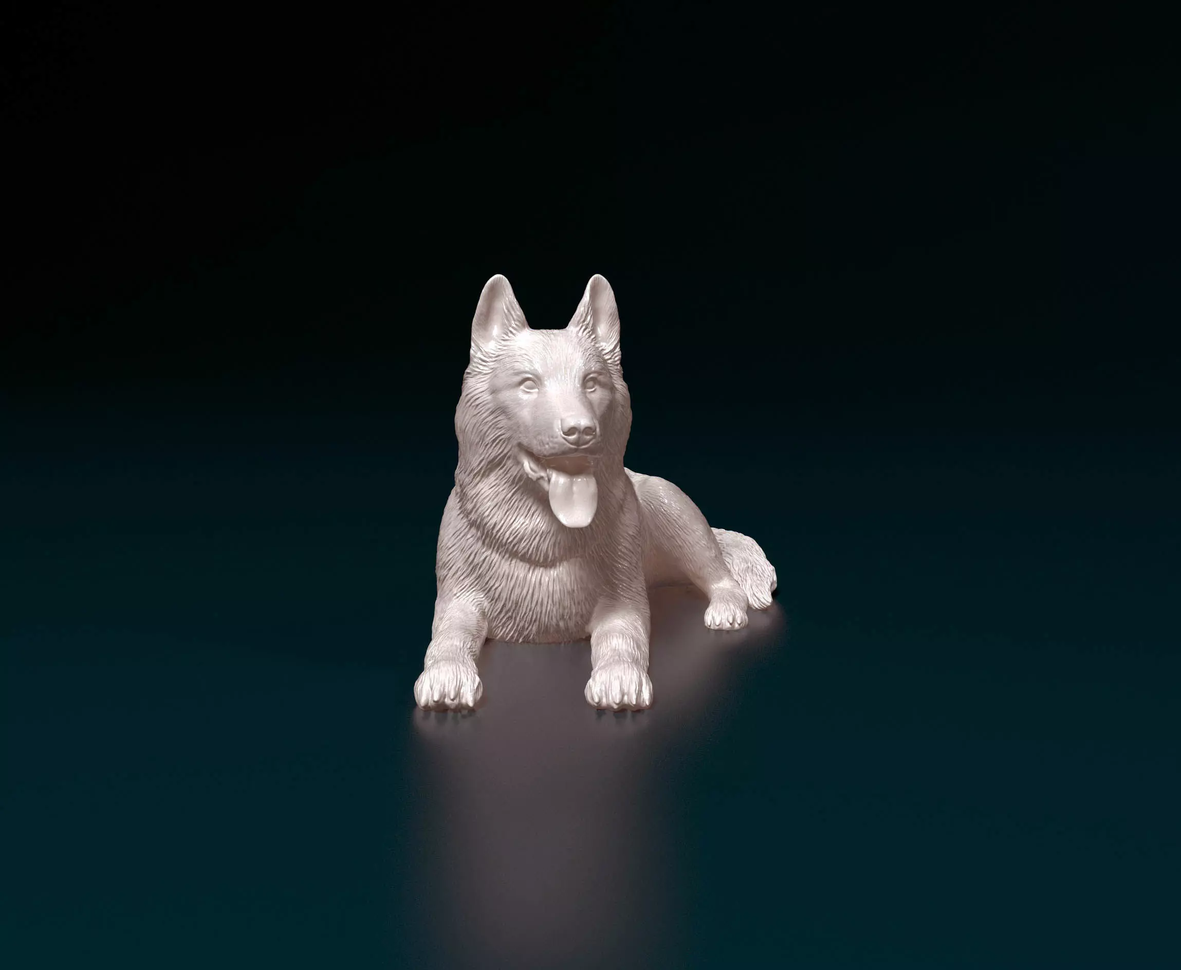 German shepherd 5 3D print model_0