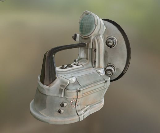 Bio Medical Scanner 3D model_7