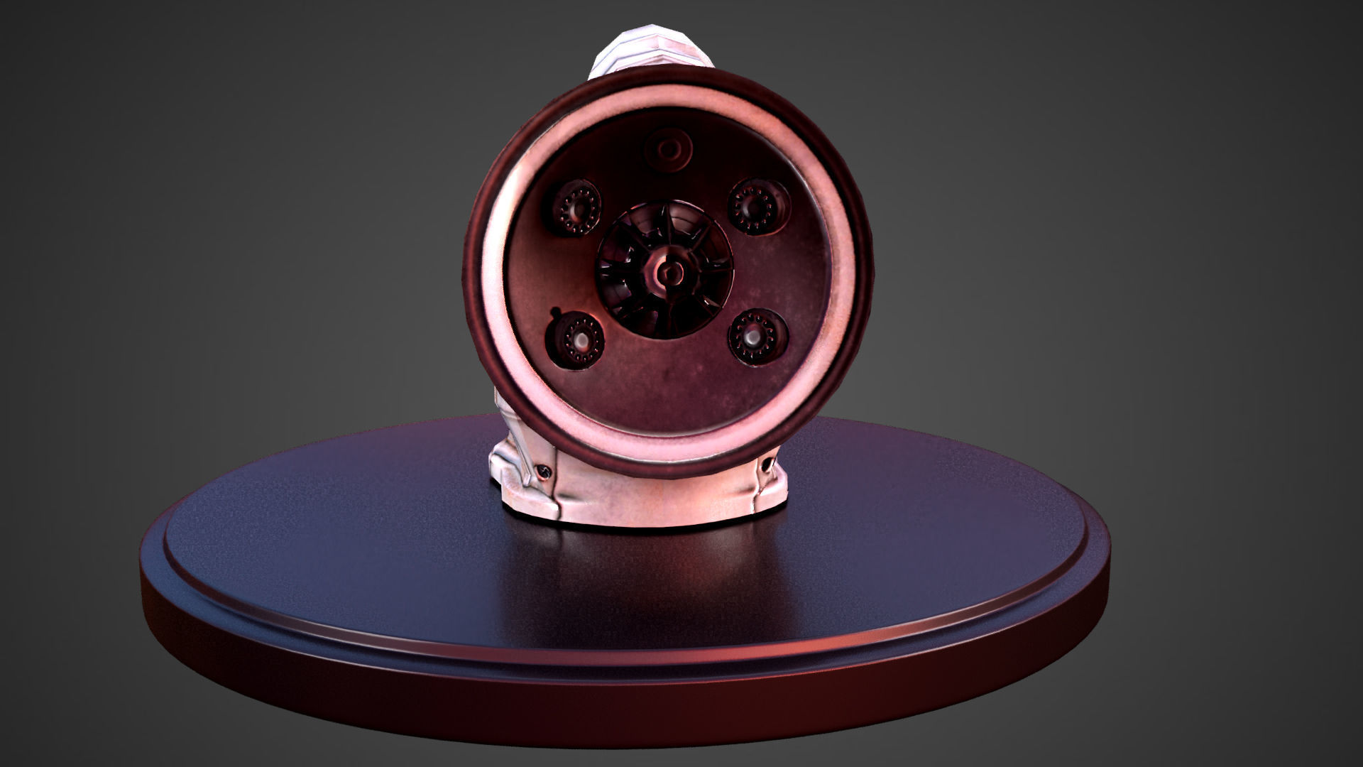 Bio Medical Scanner 3D model_4