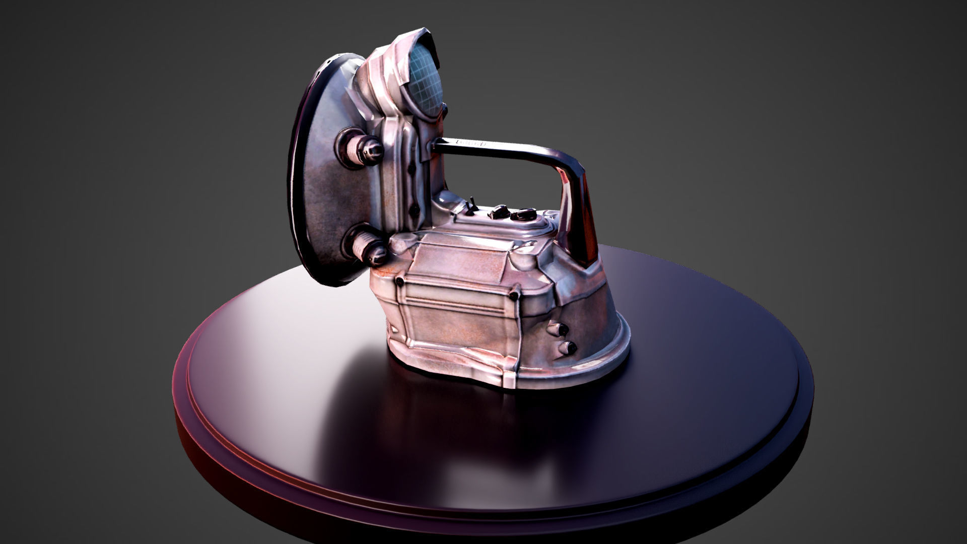 Bio Medical Scanner 3D model_2