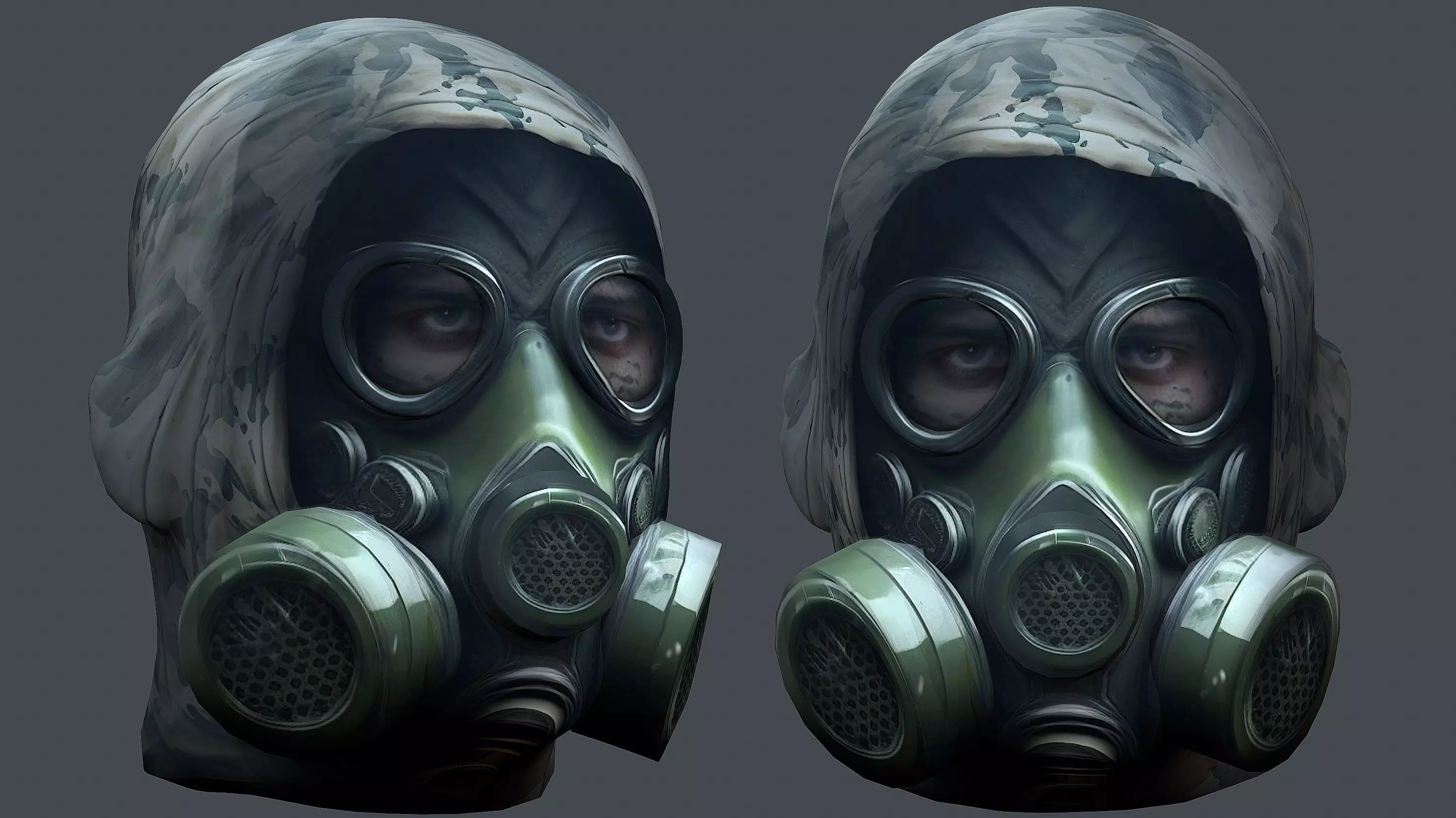 Helmet 3d model military combat Military Low-poly Low-poly Low-poly 3D model_0