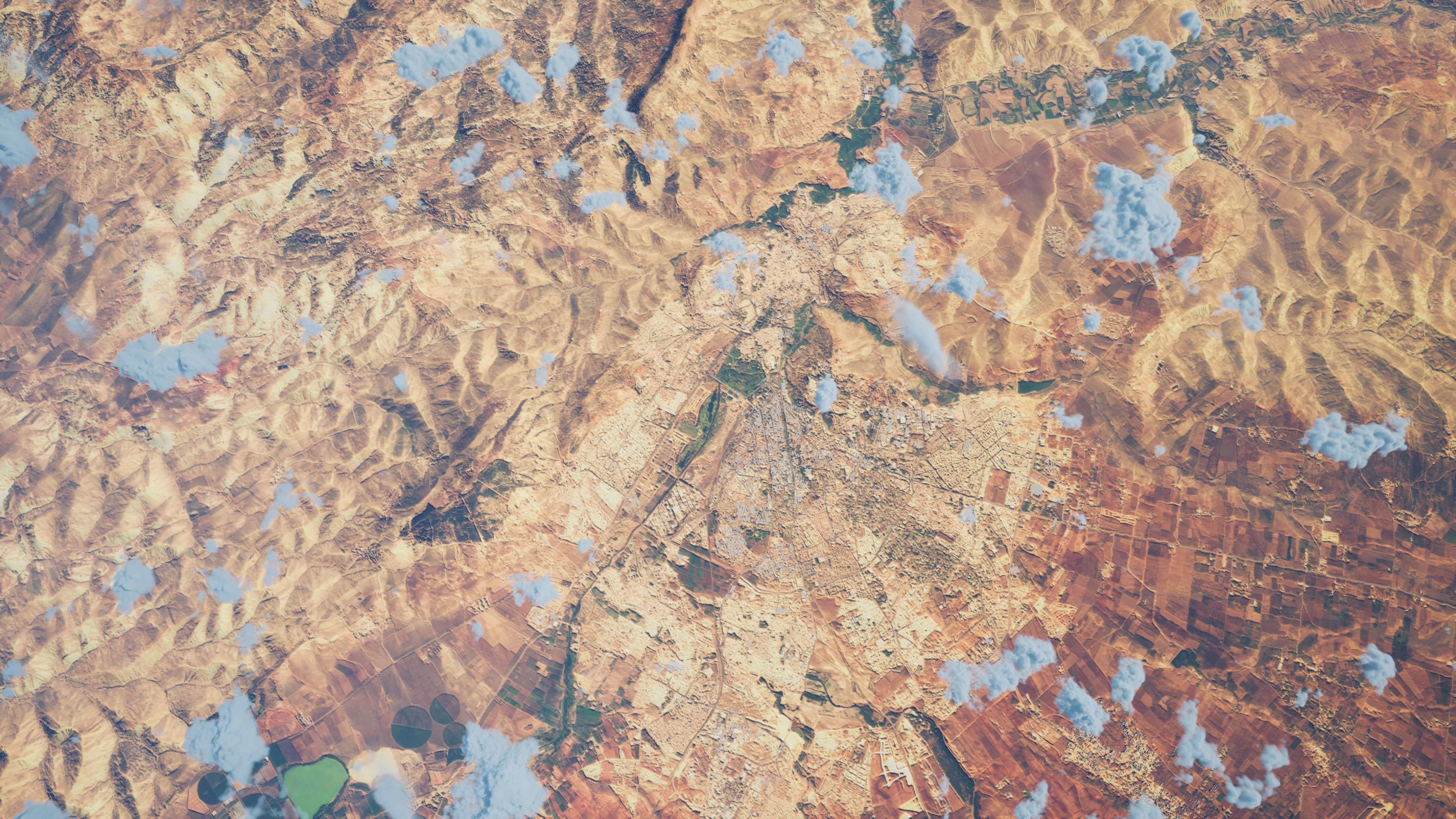 Fes Morocco City Landscape 3D Model 3D model_11