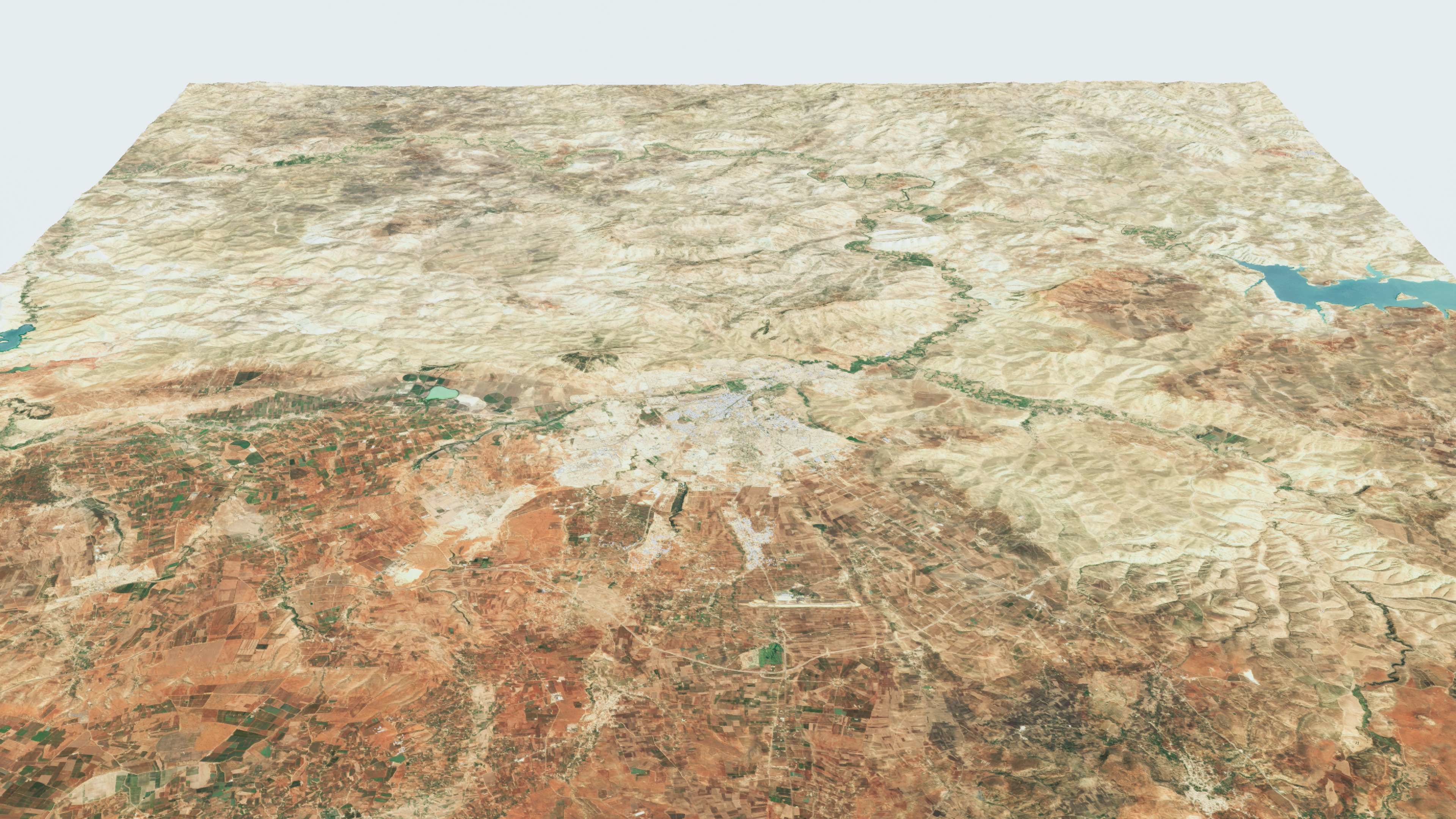 Fes Morocco City Landscape 3D Model 3D model_6