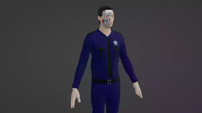 Cyber Police - Robot Man