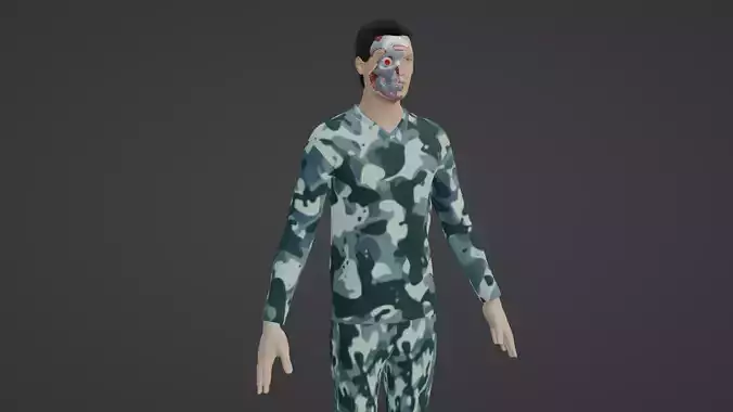 Cyber Soldier - Robot Man