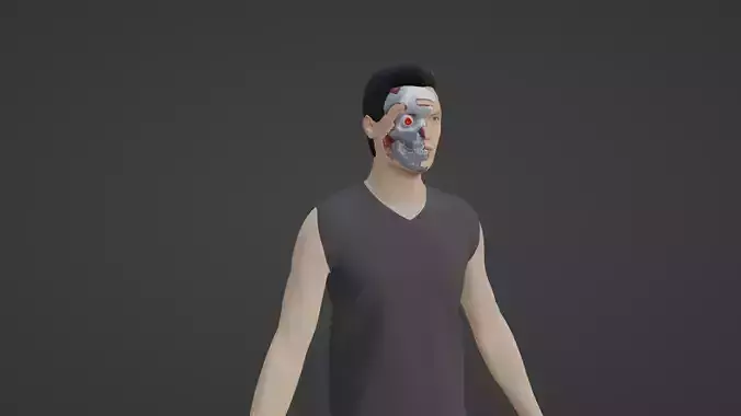 Cyber Character- Robot Man