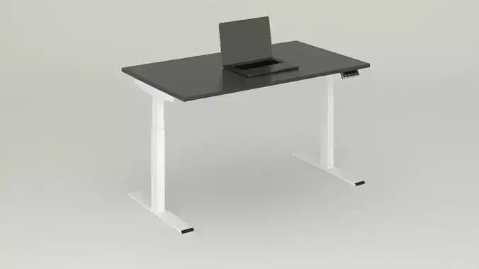 HEIGHT ADJUSTABLE DESK RG01 3D model