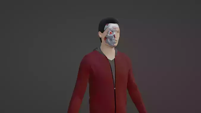 Cyber Character- Robot Man