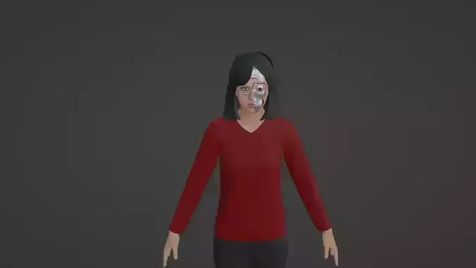 Cyber Character - Robot Woman