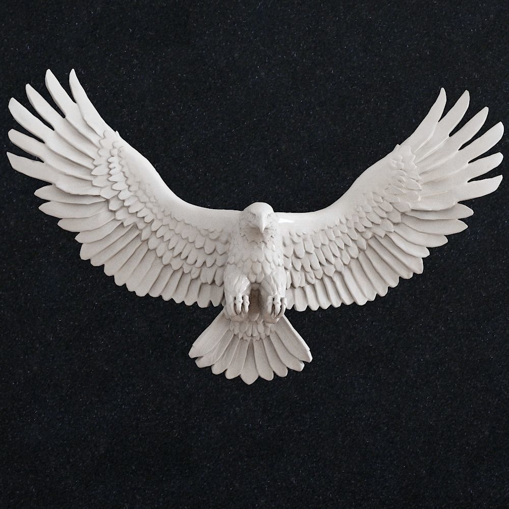 Eagle Pendant 3D print model_1