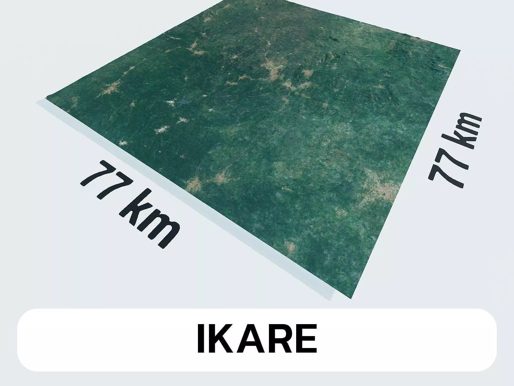 Ikare Nigeria City Landscape 3D Model 3D model_0