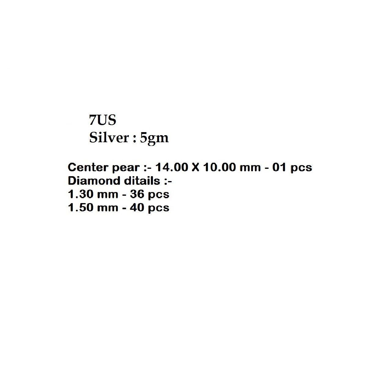 Pear Art Deco Ring 3D print model_12