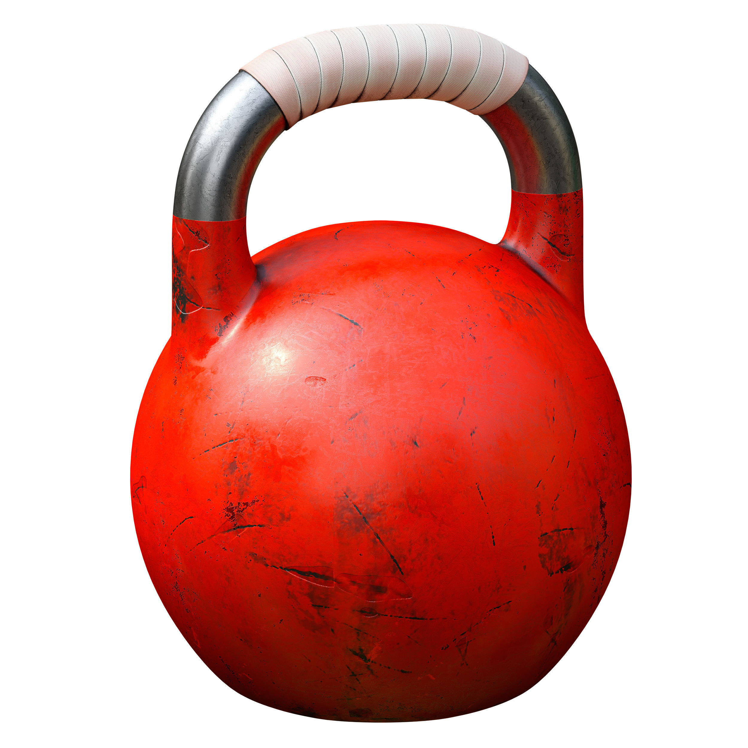 Old weights worn out - set 3D model_25