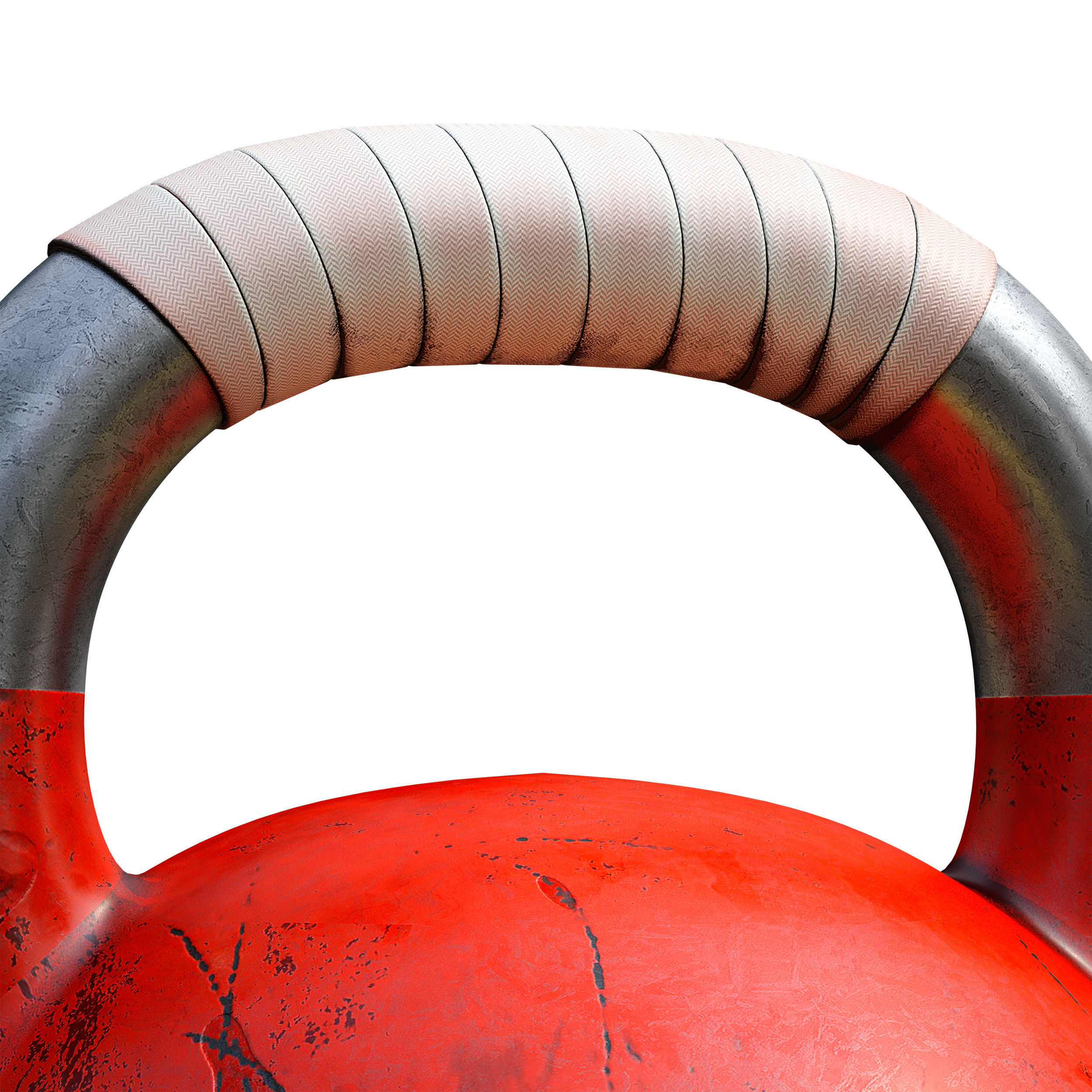 Old weights worn out - set 3D model_30