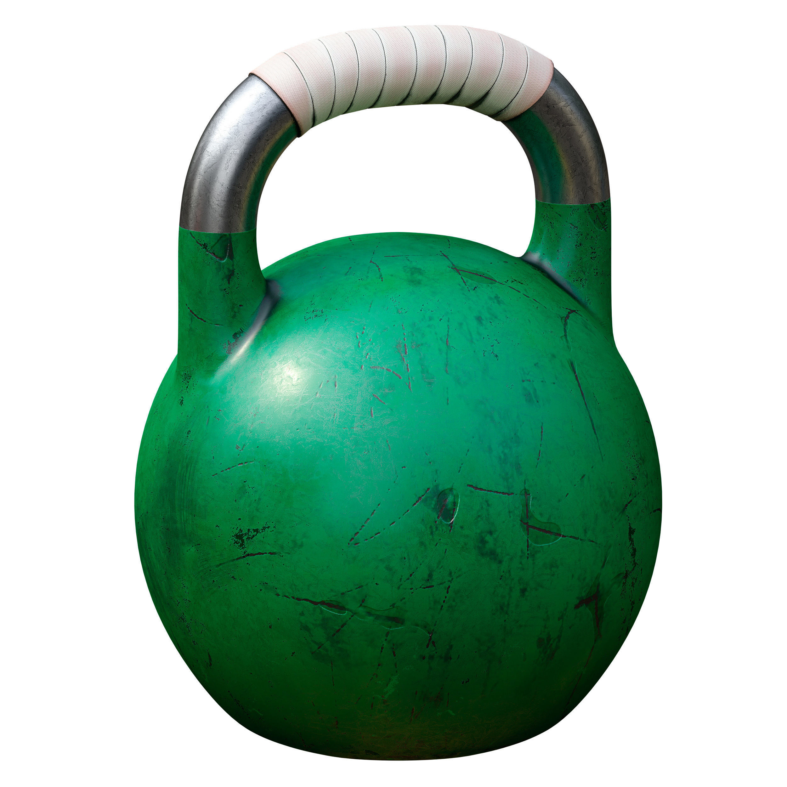 Old weights worn out - set 3D model_26