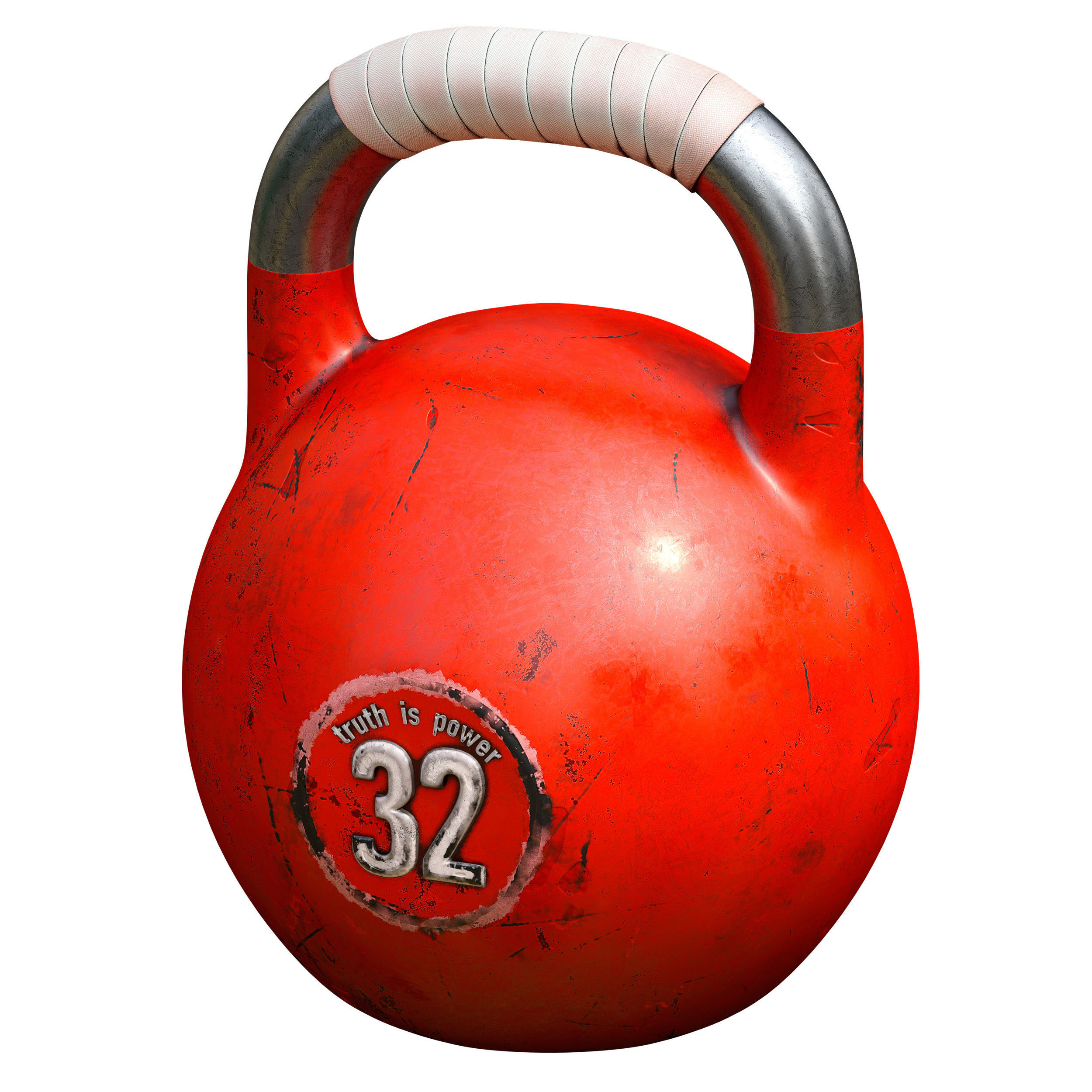 Old weights worn out - set 3D model_24