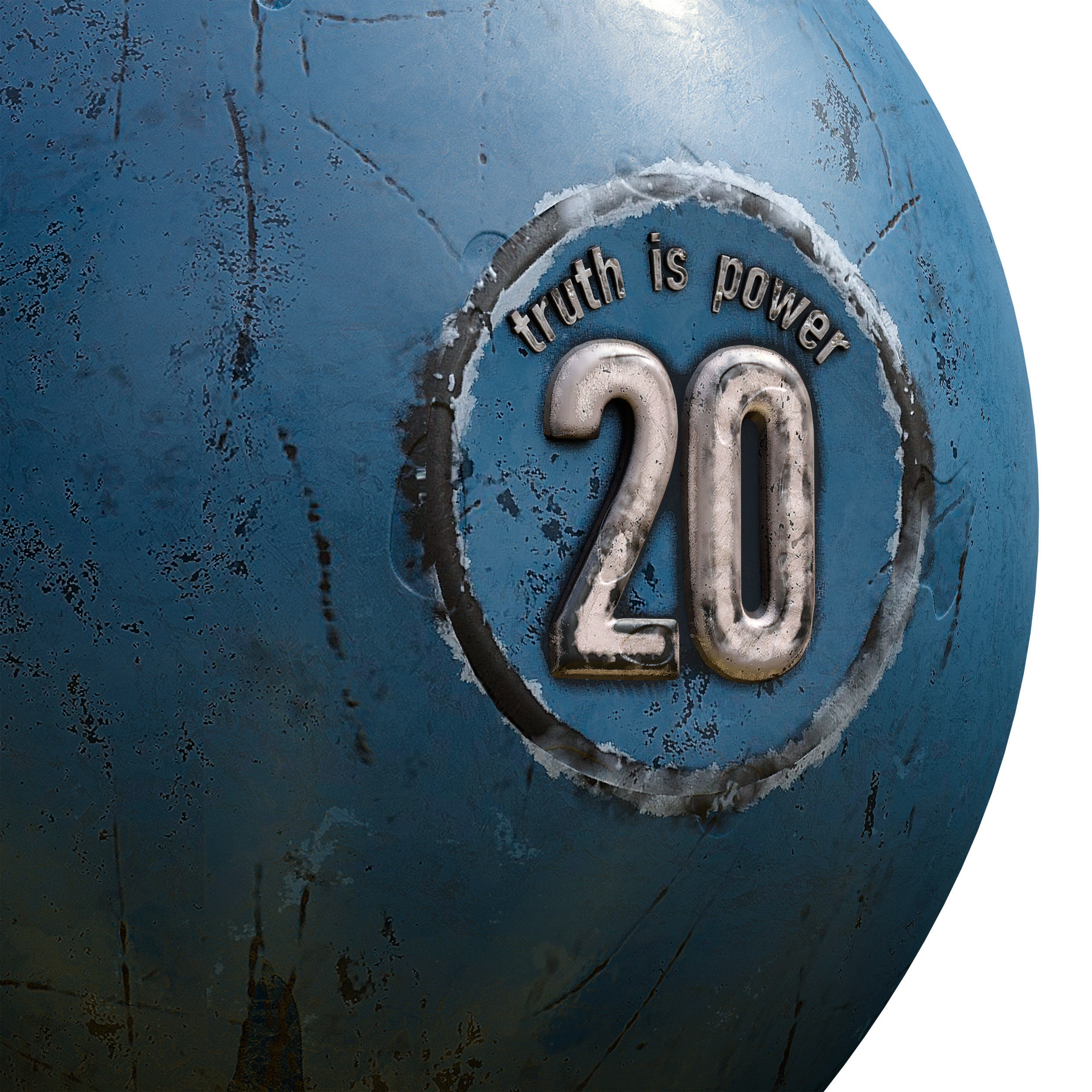 Old weights worn out - set 3D model_33