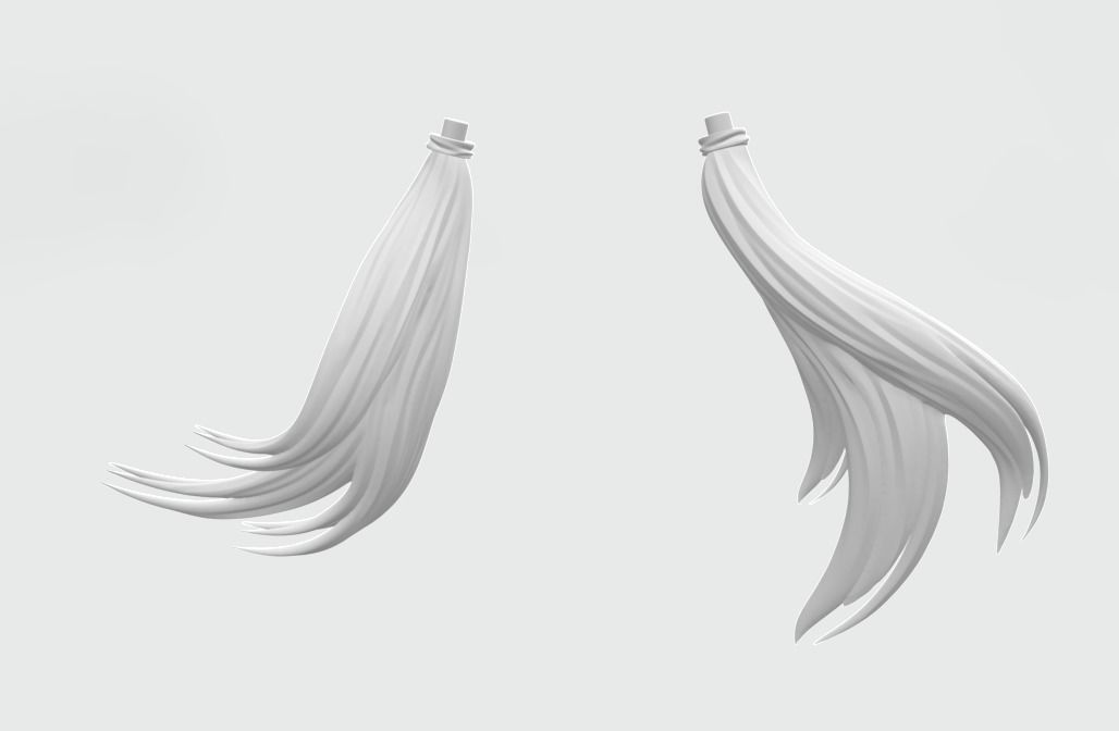 Tsunade bust stl 3D print model_4