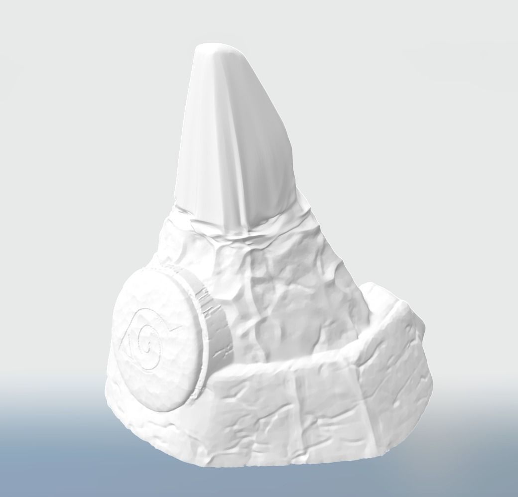 Tsunade bust stl 3D print model_1