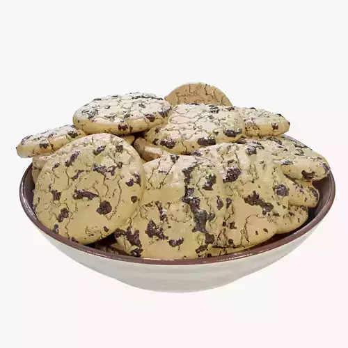 Bowl with Cookies