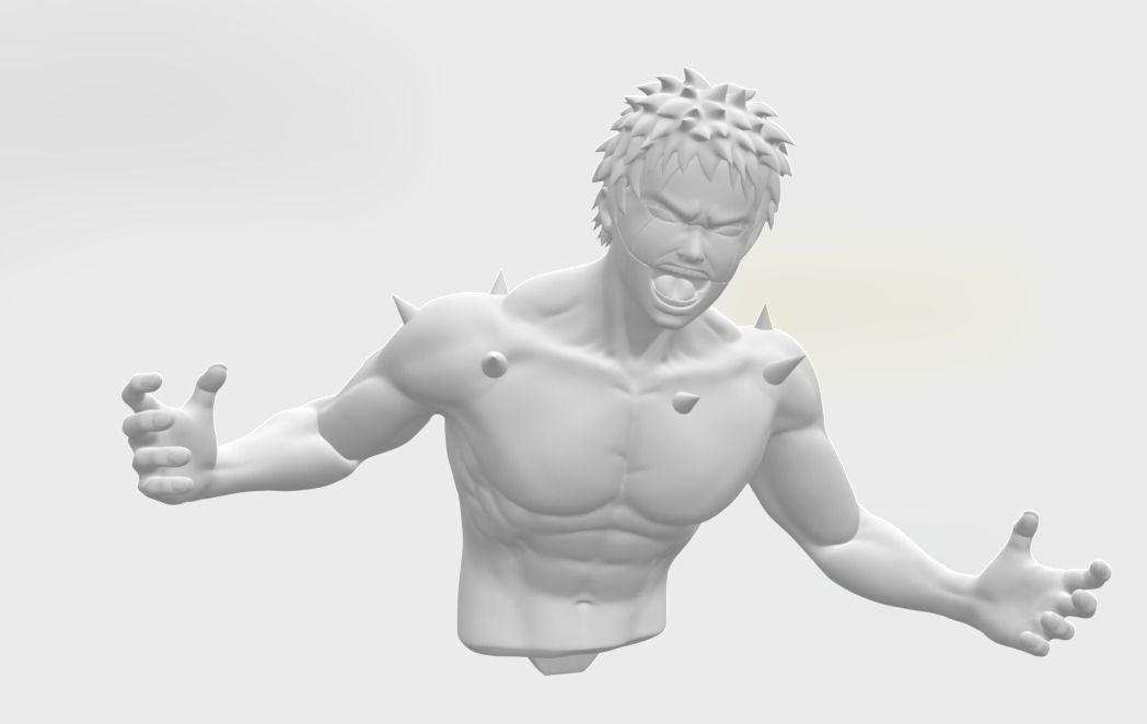 Zetsu diorama  3D print model_15