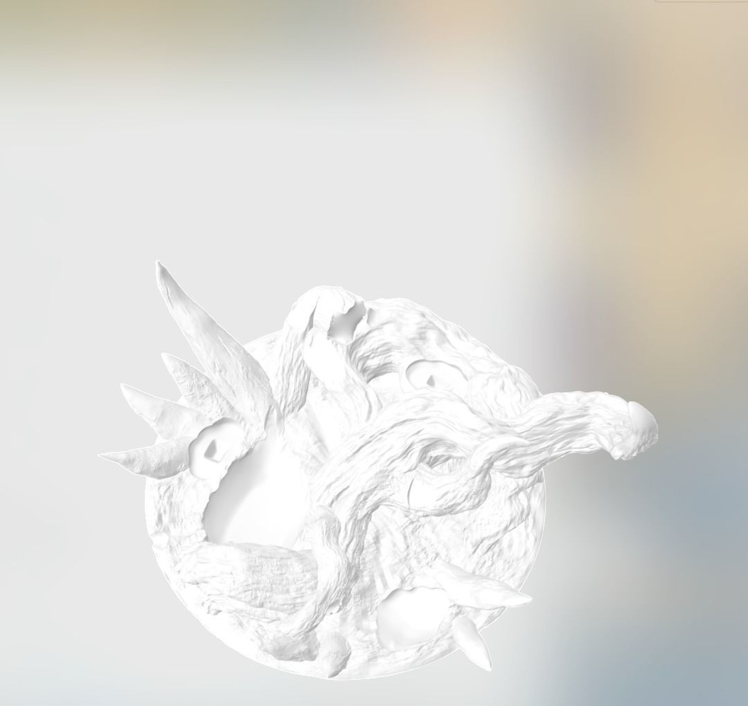 Zetsu diorama  3D print model_9