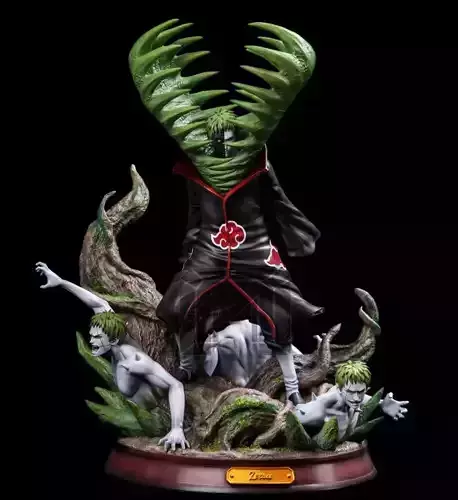 Zetsu diorama  3D print model