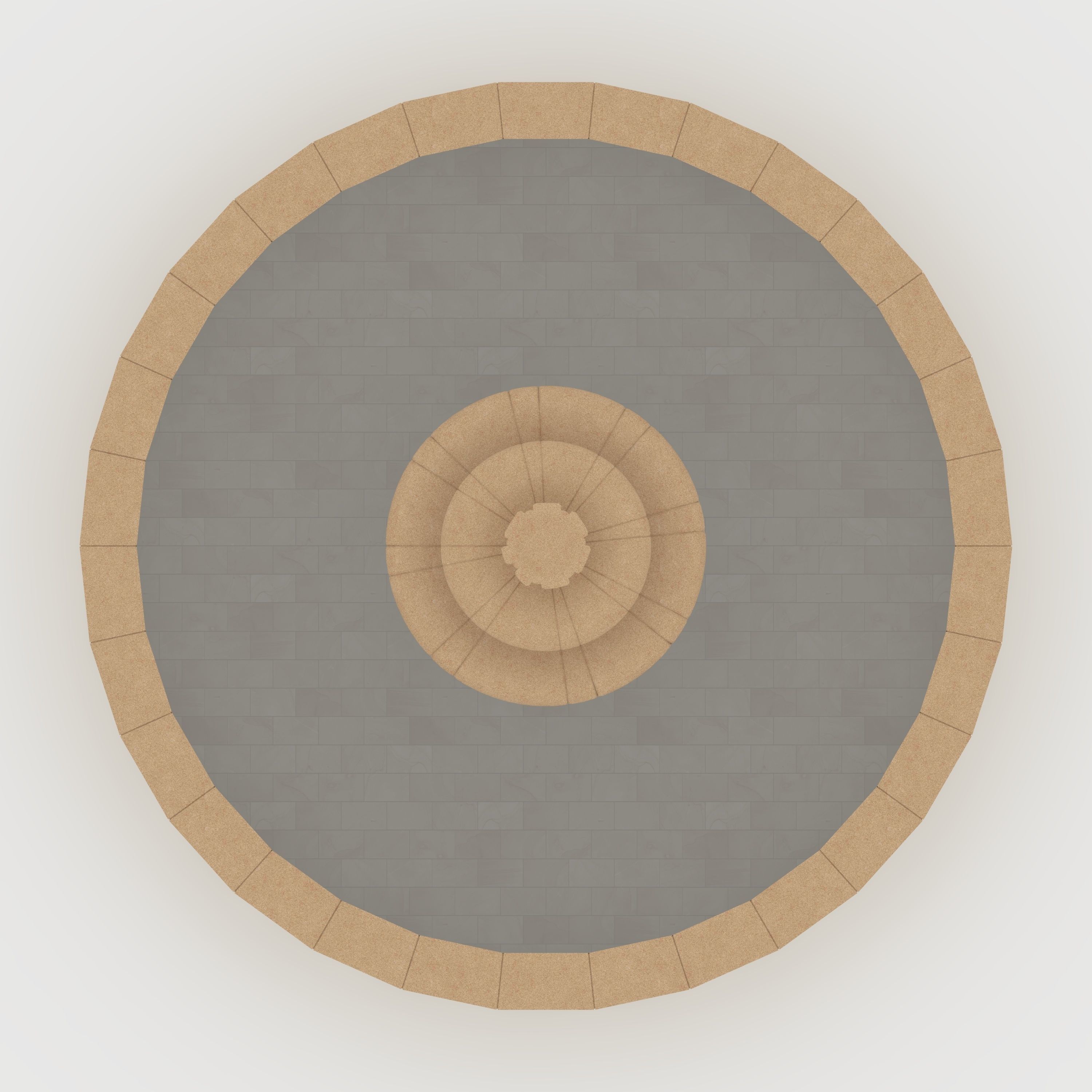 Classic Fountain 1 3D model_8